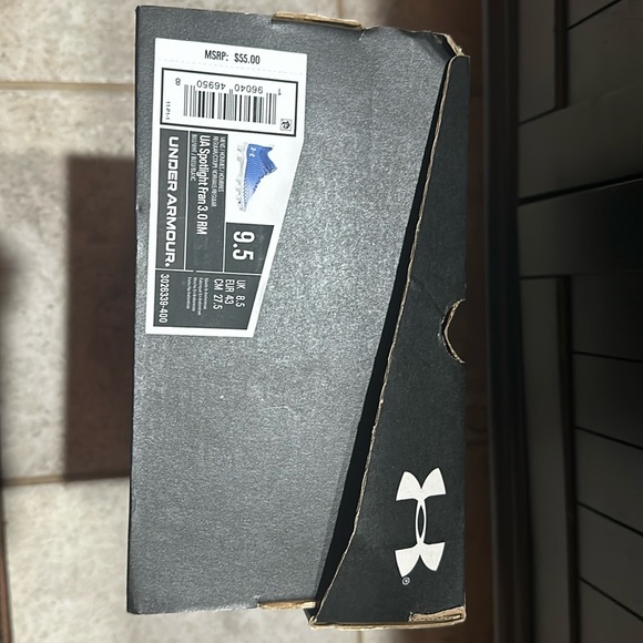 NIB Mens UA Spotlight Fran 3.0 RM Football Cleats - Picture 2 of 7